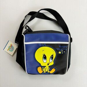 BABY LOONEY TUNES Tweety Bird Lunch Bag Cooler NWT Vintage 1998 Beach School